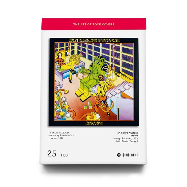 Book cover of The Art of Rock Covers: Best-Of Collection Vol. 01, with a shelf of records. Published by Seltmann Publishers.