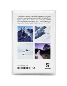 Box cover of Nice To Ski You: Quartet & Travel Guide, featuring a skier moving down the slopes at speed. Published by Seltmann Publishers.
