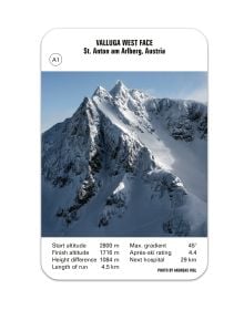 Box cover of Nice To Ski You: Quartet & Travel Guide, featuring a skier moving down the slopes at speed. Published by Seltmann Publishers.