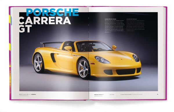 Book cover of Neo Classics: From Factory to Legendary in 0 Seconds, with the front end of Bugatti Chiron. Published by teNeues Books.