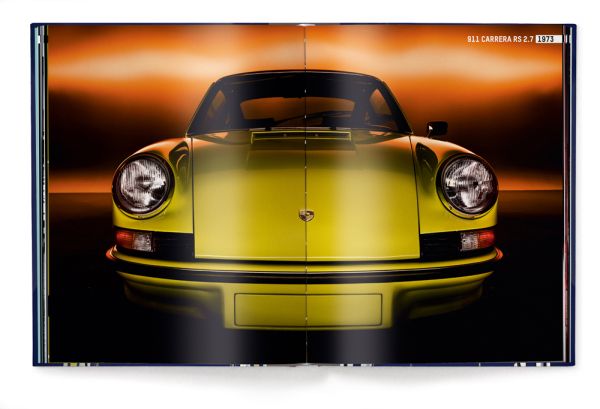Book cover of René Staud's The Porsche 911 Book, New Revised Edition, featuring a red Porsche 911 model. Published by teNeues Books.
