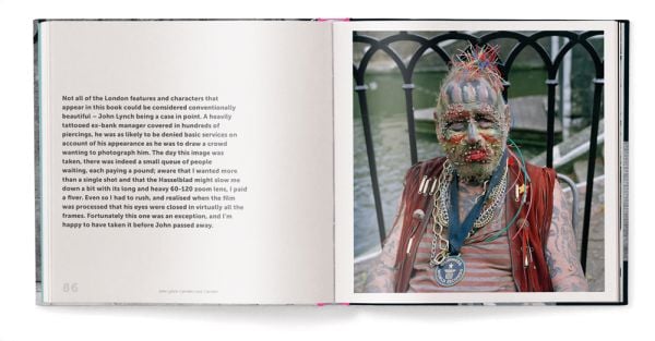 Book cover of London Unseen, with wall graffiti of policeman sitting on a toilet. Published by teNeues Books.