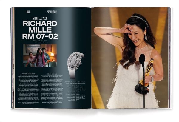 Book cover of Timeless Treasures, with four watch models, including a silver OMEGA Speedmaster. Published by teNeues Books.