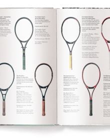 Book cover of Tennis, featuring the world's highest Tennis court on top of the Burj Al Arab in Dubai. Published by teNeues Books.