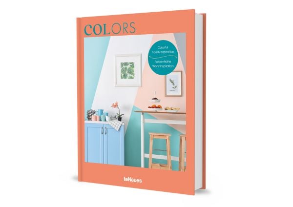 Book cover of Colors, with interior space with breakfast bar. Published by teNeues.