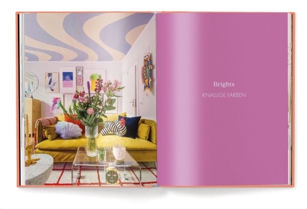 Book cover of Colors, with interior space with breakfast bar. Published by teNeues.