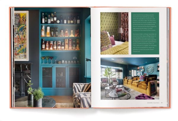 Book cover of Colors, with interior space with breakfast bar. Published by teNeues.