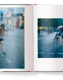 Book cover of Berlin Unseen, featuring a skateboarder performing a trick in the air, with city architecture behind. Published by teNeues Books.