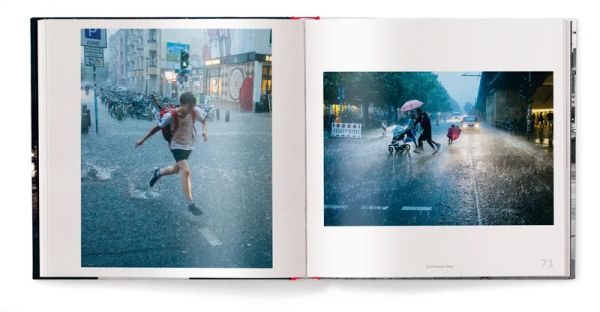 Book cover of Berlin Unseen, featuring a skateboarder performing a trick in the air, with city architecture behind. Published by teNeues Books.