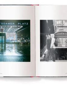 Book cover of Berlin Unseen, featuring a skateboarder performing a trick in the air, with city architecture behind. Published by teNeues Books.