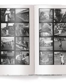 Asian male in sedge hat, smoking a cigarette, to cover of 'ANDY SUMMERS, A Series of Glances', by teNeues Books.