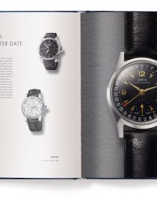 Book cover of The Watch Book – Oris, with close-up of a watch mechanism. Published by teNeues Verlag.