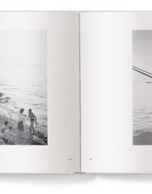 Sun bathers lying on arched ruins, on holiday in Sorrento, Campania, July 1959, on landscape cover of 'La lunga strada di sabbia, Paolo Di Paolo - Pier Paolo Pasolini', by teNeues Books.