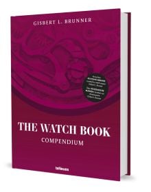 Book cover of The Watch Book: Compendium - Revised Edition, with a watch mechanism. Published by teNeues Books.