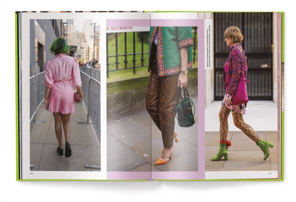 Book cover of It’s All About Animal Print, with a leopard print coat. Published by teNeues Books.