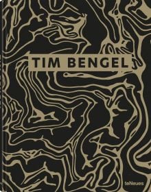 Gold pattern on black cover of 'Tim Bengel', by teNeues Books.