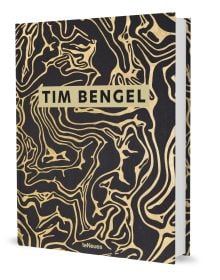 Gold pattern on black cover of 'Tim Bengel', by teNeues Books.