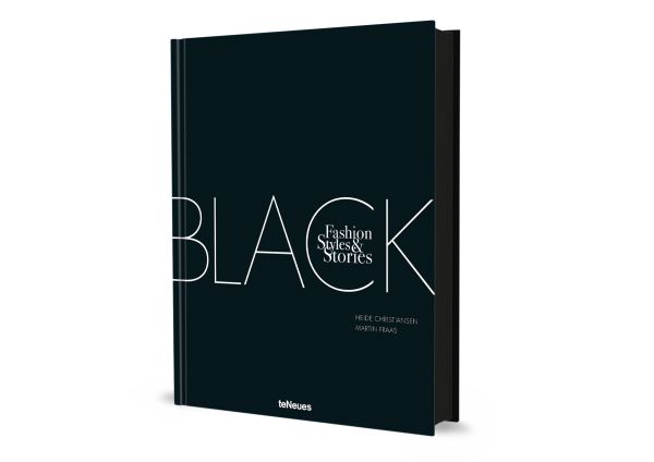 Book cover of The Black Book: Fashion, Styles & Stories. Published by teNeues Books.