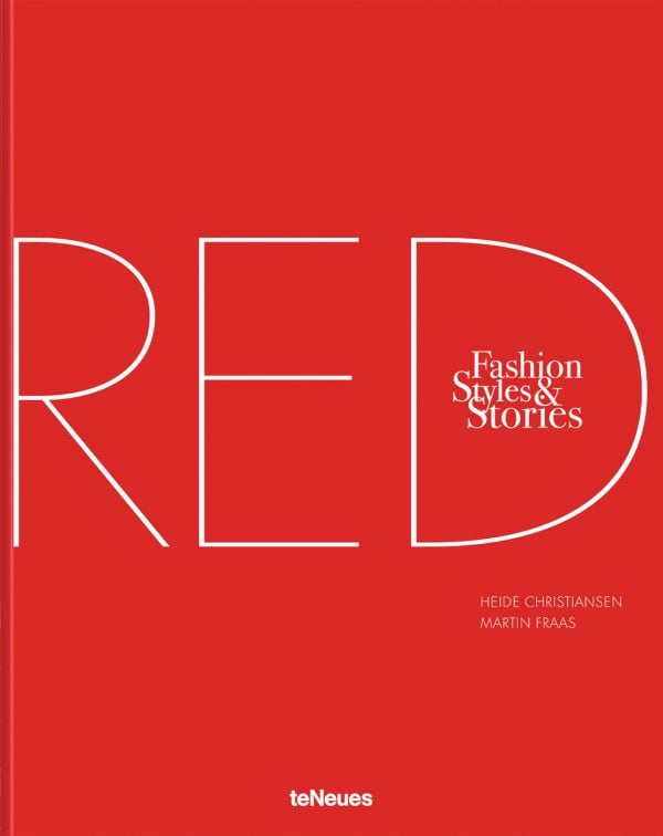 Book cover of The Red Book: Fashion, Styles & Stories. Published by teNeues Books.