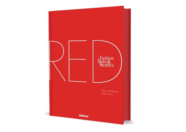 Book cover of The Red Book: Fashion, Styles & Stories. Published by teNeues Books.
