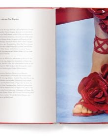 Book cover of The Red Book: Fashion, Styles & Stories. Published by teNeues Books.