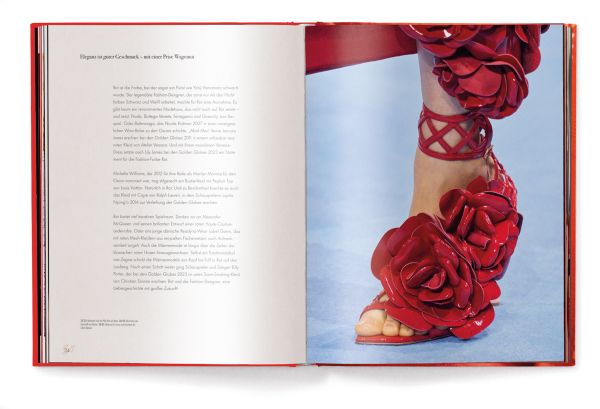 Book cover of The Red Book: Fashion, Styles & Stories. Published by teNeues Books.