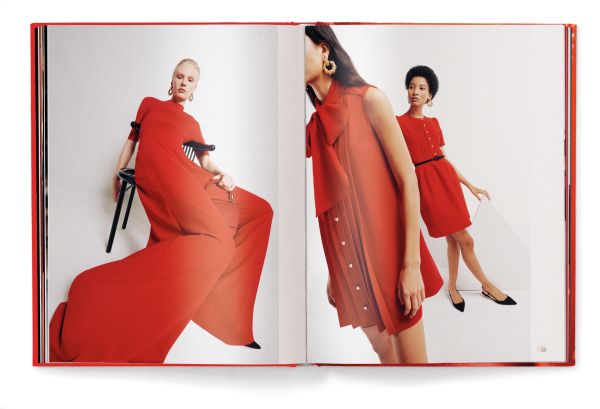 Book cover of The Red Book: Fashion, Styles & Stories. Published by teNeues Books.