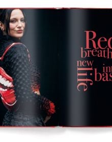 Book cover of The Red Book: Fashion, Styles & Stories. Published by teNeues Books.