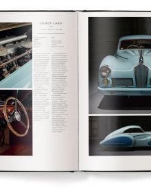 Book cover of Classic Cars Review: Revised Edition; featuring a red Ferrari from the 60s. Published by teNeues Books.