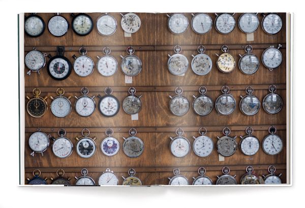 Book cover of The Watch Book: Hanhart: und die deutsche Uhrenindustrie / and the German Watch Industry, featuring a watch with black face and strap. Published by teNeues Books.