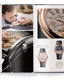 Book cover of The Watch Book II: tN4t, featuring a black and silver Baume & Mercier. Published by teNeues Books.