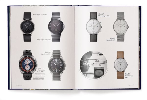 Book cover of The Watch Book II: tN4t, featuring a black and silver Baume & Mercier. Published by teNeues Books.