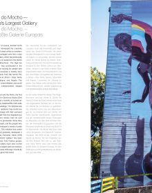 Book cover of Masters of Street Art: Art Without A Frame; featuring a large artwork of rabbit on corner of building. Published by teNeues Books.