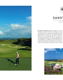 Book cover of Golf – The Ultimate Book; featuring a green golf course. Published by teNeues Books.