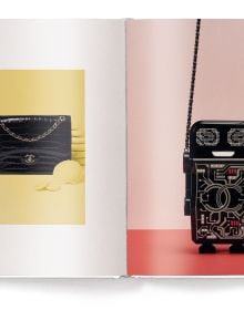 Book cover of The Ultimate Guide to Chanel Bags featuring a quilted handbag. Published by teNeues Books.