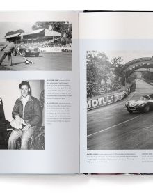 Book cover of The Jaguar Book: Collector's Edition; featuring the front of a black car. Published by teNeues Books.