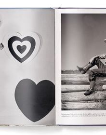 Book cover of The Stylish Life: Cowboys; featuring a cowgirl in pink shirt and hat, sitting on a fence. Published by teNeues Books.