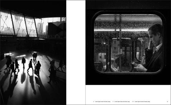Book cover of London in Frames; featuring the Turbine Hall of Tate Modern. Published by teNeues Books.