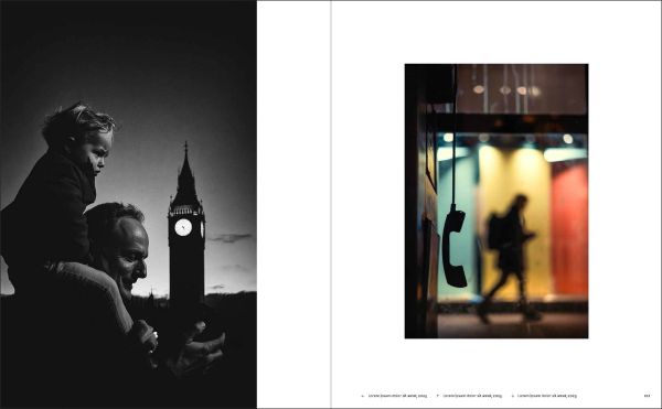 Book cover of London in Frames; featuring the Turbine Hall of Tate Modern. Published by teNeues Books.