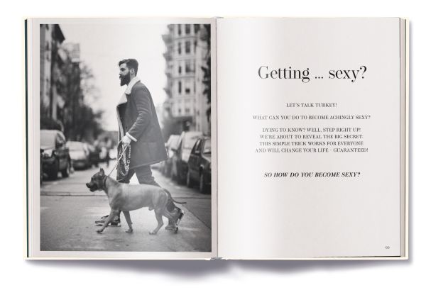 Book cover of Sexiness: The Secret of Irresistible Charm; featuring a Marilyn Monroe reading a newspaper. Published by teNeues Books.