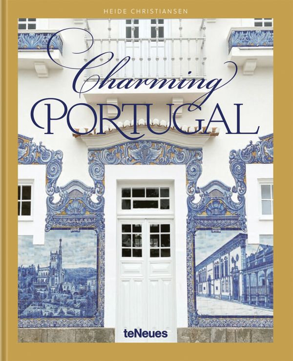 Book cover of Charming Portugal. Published by teNeues Books.