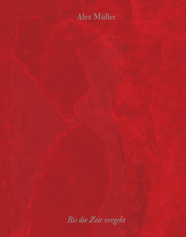 Art catalogue cover of Alex Müller: Bis die Zeit vergeht. Published by Verlag Kettler.