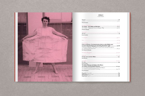 Art catalogue cover of Alex Müller: Bis die Zeit vergeht. Published by Verlag Kettler.