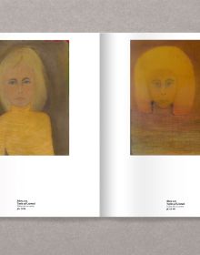 Art catalogue cover of Alex Müller: Bis die Zeit vergeht. Published by Verlag Kettler.
