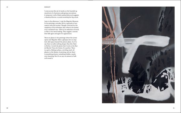 Black book cover of Benjamin Rubloff: When I was there, with white dots. Published by Verlag Kettler.