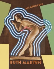 Book cover of Ruth Marten: All about Eve, featuring a nude female holding a pose. Published by Verlag Kettler.