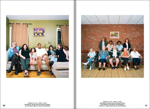 Book cover of A Painting for a Family Dinner: Alina and Jeff Bliumis; featuring a black, 3-seater sofa with a painting hanging on the wall above. Published by Verlag Kettler.