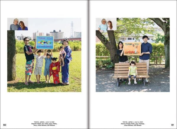 Book cover of A Painting for a Family Dinner: Alina and Jeff Bliumis; featuring a black, 3-seater sofa with a painting hanging on the wall above. Published by Verlag Kettler.
