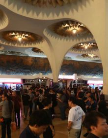 The exterior of Fa Siam cinema in Suphan Buri, Thailand, in Philip Jablon's 'Thailand's Movie Theatres', by River Books.