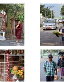 Burmese guardian spirit shrine, to cover of 'BOBOGYI, A Burmese Spiritual Figure', by River Books.